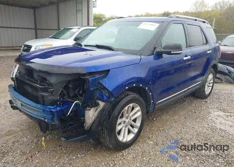 2014 Ford Explorer Xlt z USA, uszkodzony, nr VIN 1FM5K7D81EGB08842